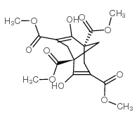 2,6-二羟基二环[3.3.1]壬-2,6-二烯-1,3,5,7-四羧酸四甲酯结构式