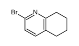 2-溴-5,6,7,8-四氢喹啉结构式