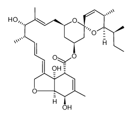Avermectin B1a aglycone structure