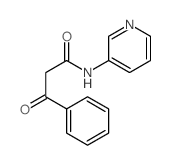 Benzenepropanamide, b-oxo-N-3-pyridinyl- Structure