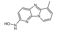 2-hydroxyamino-6-methyldipyrido(1,2-a-3',2'-d)imidazole结构式