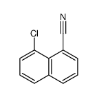 8-chloronaphthalene-1-carbonitrile Structure