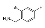 (2-溴-4-氟苯基)甲胺结构式