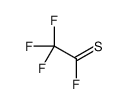 2,2,2-trifluoroethanethioyl fluoride结构式