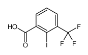 2-碘-3-(三氟甲基)苯甲酸结构式