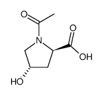 D-Proline, 1-acetyl-4-hydroxy-, trans- (9CI) picture