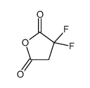 3,3-difluorooxolane-2,5-dione结构式