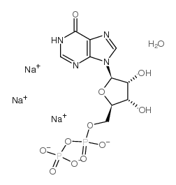 Inosine-5'-diphosphate trisodium salt Structure