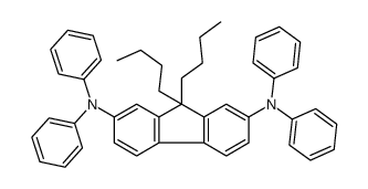 9,9-dibutyl-2-N,2-N,7-N,7-N-tetraphenylfluorene-2,7-diamine结构式