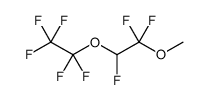 Ethane, 1,1,1,2,2-pentafluoro-2-(1,2,2-trifluoro-2-methoxyethoxy) Structure