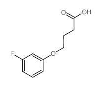4-(3-FLUORO-PHENOXY)-BUTYRIC ACID Structure