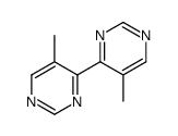 5-methyl-4-(5-methylpyrimidin-4-yl)pyrimidine Structure