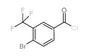 4-Bromo-3-(trifluoromethyl)benzoyl chloride Structure