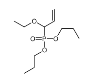 3-dipropoxyphosphoryl-3-ethoxyprop-1-ene结构式