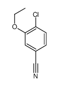 4-Chloro-3-ethoxybenzonitrile Structure
