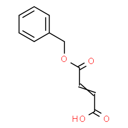 benzyl hydrogen 2-butenedioate Structure