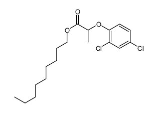 nonyl 2-(2,4-dichlorophenoxy)propionate structure