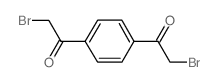 2-bromo-1-[4-(2-bromoacetyl)phenyl]ethanone结构式