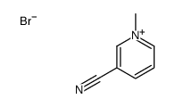 1-methylpyridin-1-ium-3-carbonitrile,bromide Structure