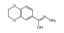 2,3-Dihydro-1,4-benzodioxine-6-carbohydrazide Structure