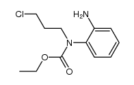 ethyl (2-aminophenyl)(3-chloropropyl)carbamate Structure