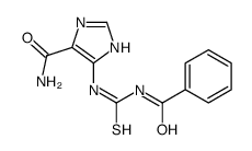 4-(benzoylcarbamothioylamino)-1H-imidazole-5-carboxamide Structure
