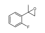 (+/-)-2-(2-fluorophenyl)-2-methyloxirane Structure