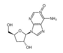 cordycepin N1-oxide Structure