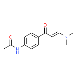 (E)-N-(4-(3-(二甲基氨基)丙烯酰基)苯基)乙酰胺结构式