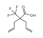 2-allyl-2-trifluoromethylpent-4-enoic acid Structure