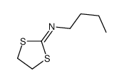 N-butyl-1,3-dithiolan-2-imine结构式