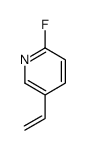 5-乙烯基-2-氟吡啶结构式