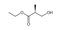(S)-(+)-3-Hydroxy-2-methyl-propionsaeureethylester Structure
