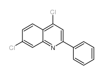 4,7-二氯-2-苯基喹啉结构式