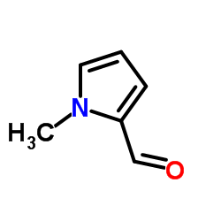 N-甲基-2-吡咯甲醛结构式