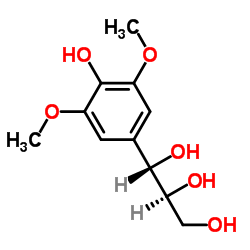 苏式-1-C-丁香酚基丙三醇结构式