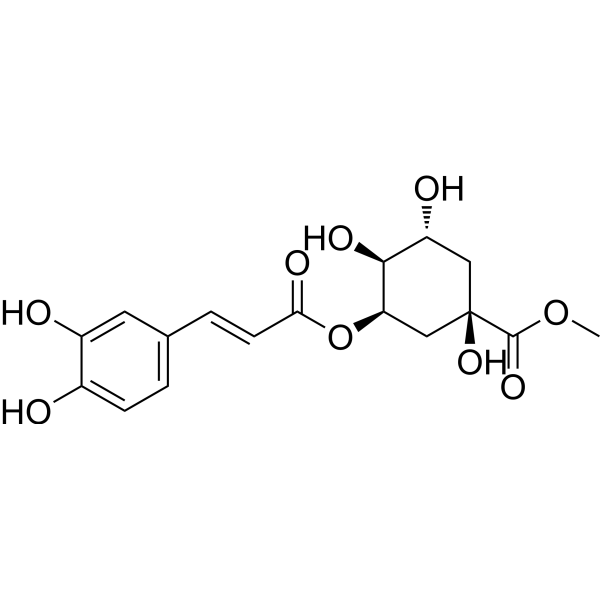 新绿原酸甲酯结构式