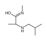 Isobutyryl-ala-ala-ala-NH-methyl结构式