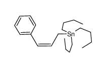 (Z)-1-phenyl-3-(tributylstannyl)propene结构式