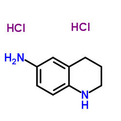 1,2,3,4-Tetrahydro-6-quinolinamine dihydrochloride Structure