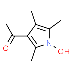 Ethanone, 1-(1-hydroxy-2,4,5-trimethyl-1H-pyrrol-3-yl)- (9CI)结构式