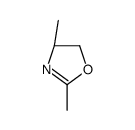 (4S)-2,4-dimethyl-4,5-dihydro-1,3-oxazole结构式