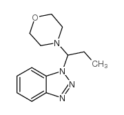 [1-(4-吗啉)丙基]苯骈三氮唑结构式