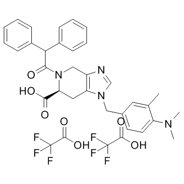 PD 123319 二(三氟乙酸盐)结构式
