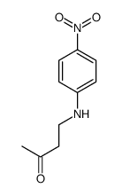 4-(4-nitroanilino)butan-2-one结构式