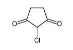 2-氯-1,3-环戊烷二酮结构式