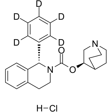 Solifenacin D5 hydrochloride Structure