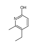 2(1H)-Pyridinone,5-ethyl-6-methyl-(9CI) Structure