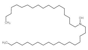 Bis(octadecyl)hydroxylamine Structure