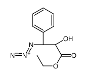 Ethyl 3-Azido-2-hydroxy-propionate结构式